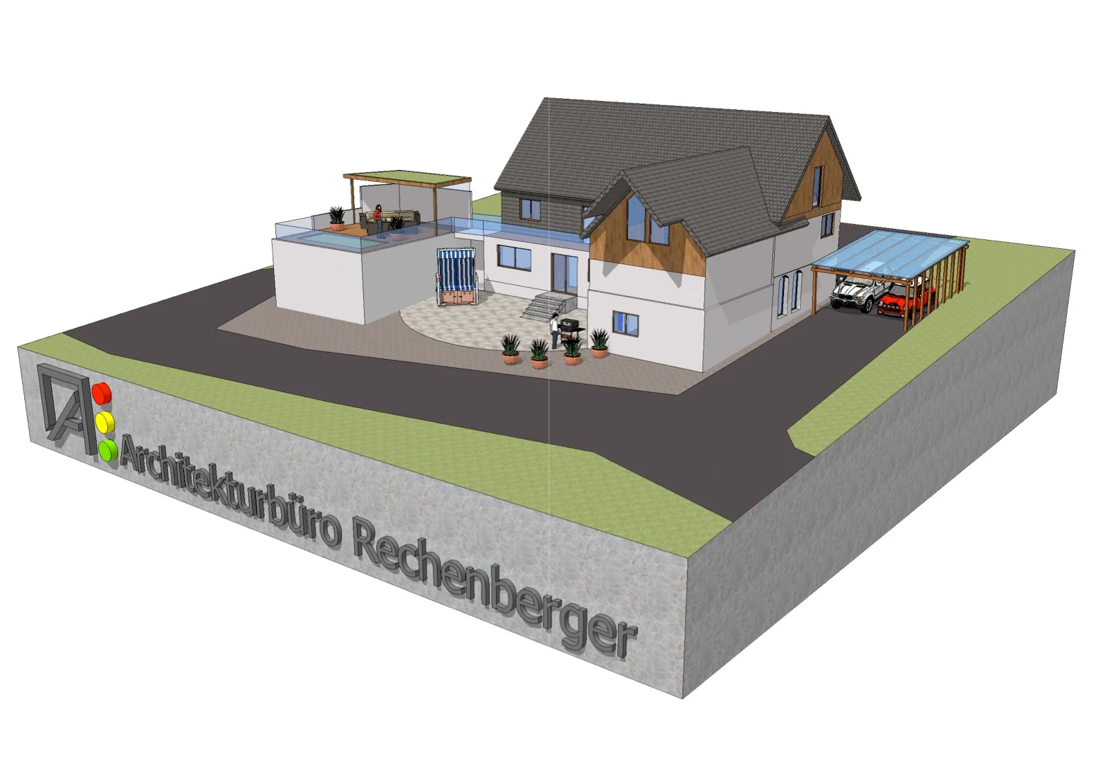 Neugestaltung Bauernhaus "Bohlenhagen"