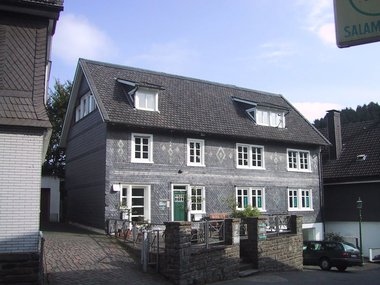 Architektur an der Kirchstraße in Morsbach