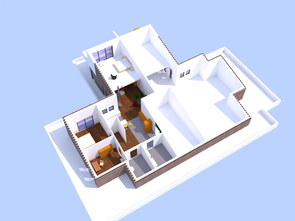 Penthouse "von oben"