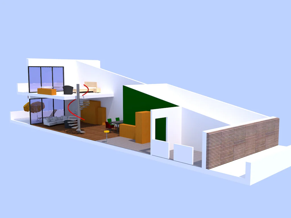 Penthouse "Eingang"